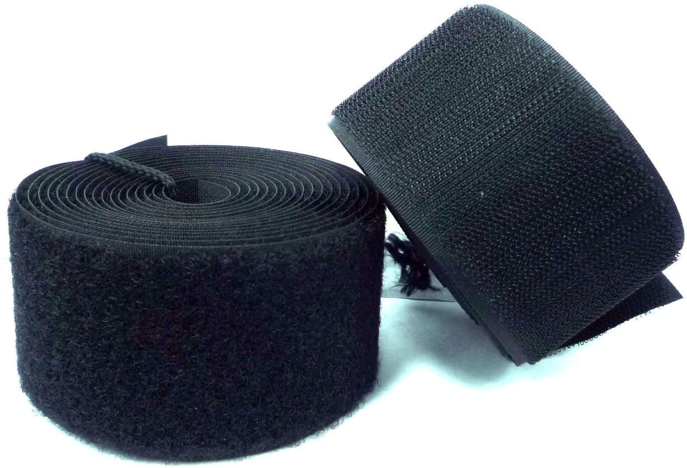 Velcro Brand Black Sew-on Tape Hook and Loop 50mm 1 Metre Hook and 1 Metre Loop Sold As Continuous Length