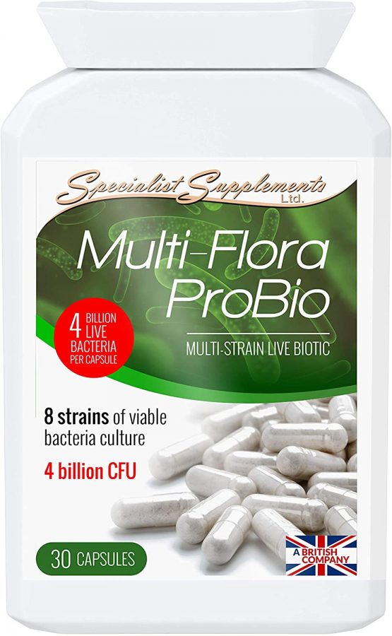 Specialist Supplements Multi-Flora ProBio Live Culture Formula 30 Capsules