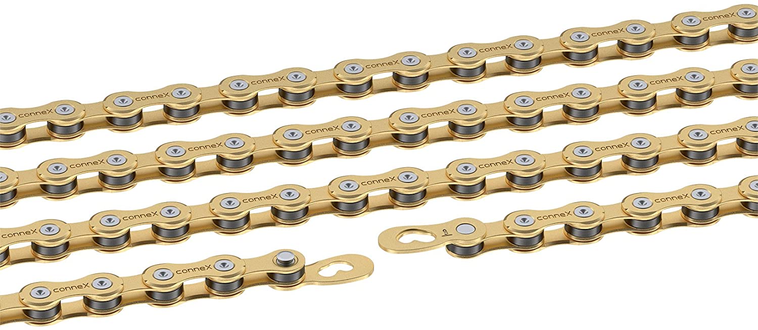Wippermann Connex Chain 9SG 9 Speed Brass - Gold, standard size