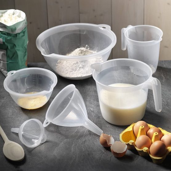 Addis 518002 Plastic 8 cm Funnel, Transparent - Image 3