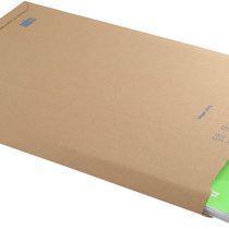 Blake Purely Packaging 280 x 200 mm Corrugated Envelopes Plastic Free Recycled Peel & Seal Tamper Evident (PCE19) Brown Kraft - Pack of 100