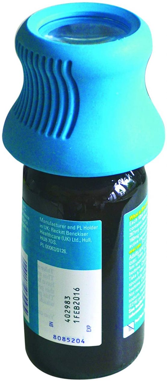 Aidapt Handy Pill Bottle Opener with Magnifier Ideal for Arthritis and Those with Weakened Grip - Image 2