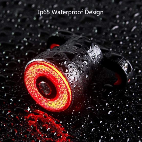 XIAOKOA Smart Bike Tail Light, Bicycle Lights with USB Rechargeable Bike Brake Lights,Colorful Cycling Taillights with Waterproof Rear Bike Lights for Mountain Cycling Taillights and Road Bike - Image 4