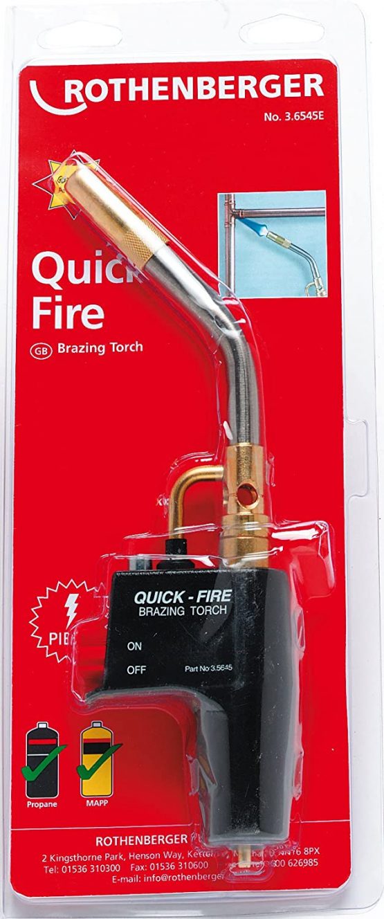 Rothenberger 35645 Quick Fire Torch
