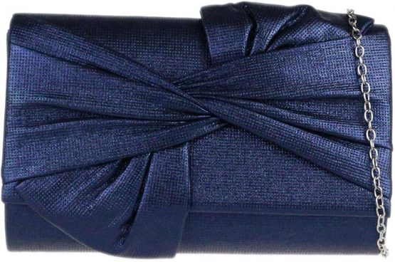 Girly HandBags Big Bow Clutch Bag