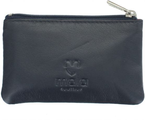 Mala Leather Origin Collection Leather Purse with RFID Protection 4110_5 Navy - Image 4