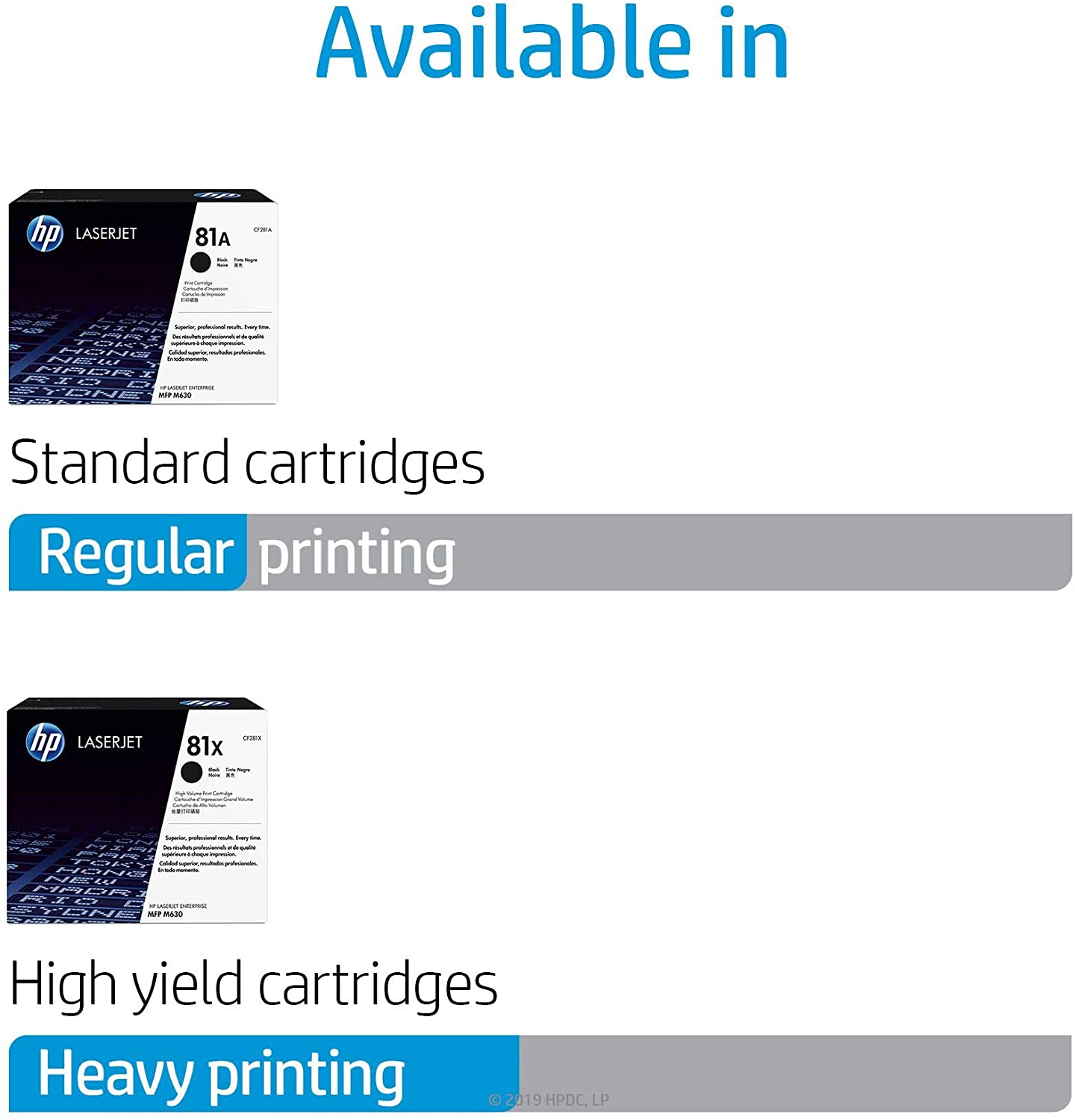 HP CF281X 81X High Yield Original LaserJet Toner Cartridge, Black, Single Pack - Image 2