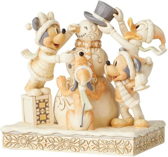 Disney Traditions White Woodland Fab 5 Figurine - Image 2