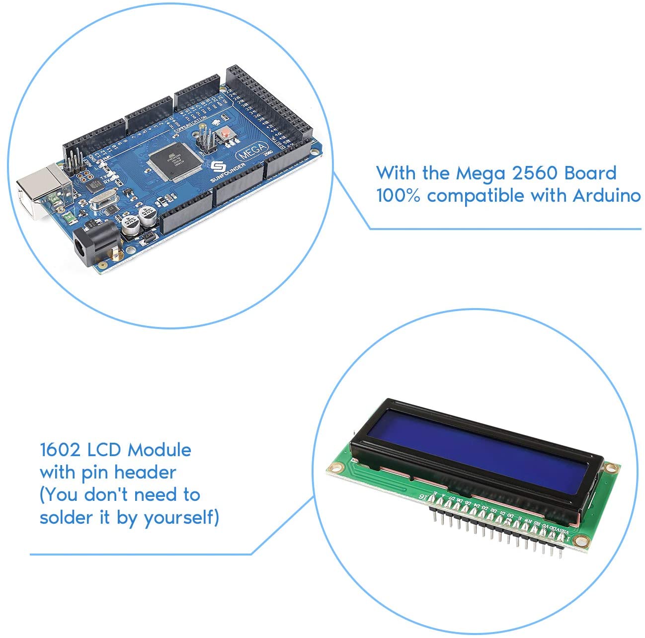 SUNFOUNDER New Mega Project Super Kit with Tutorial compatible with ...