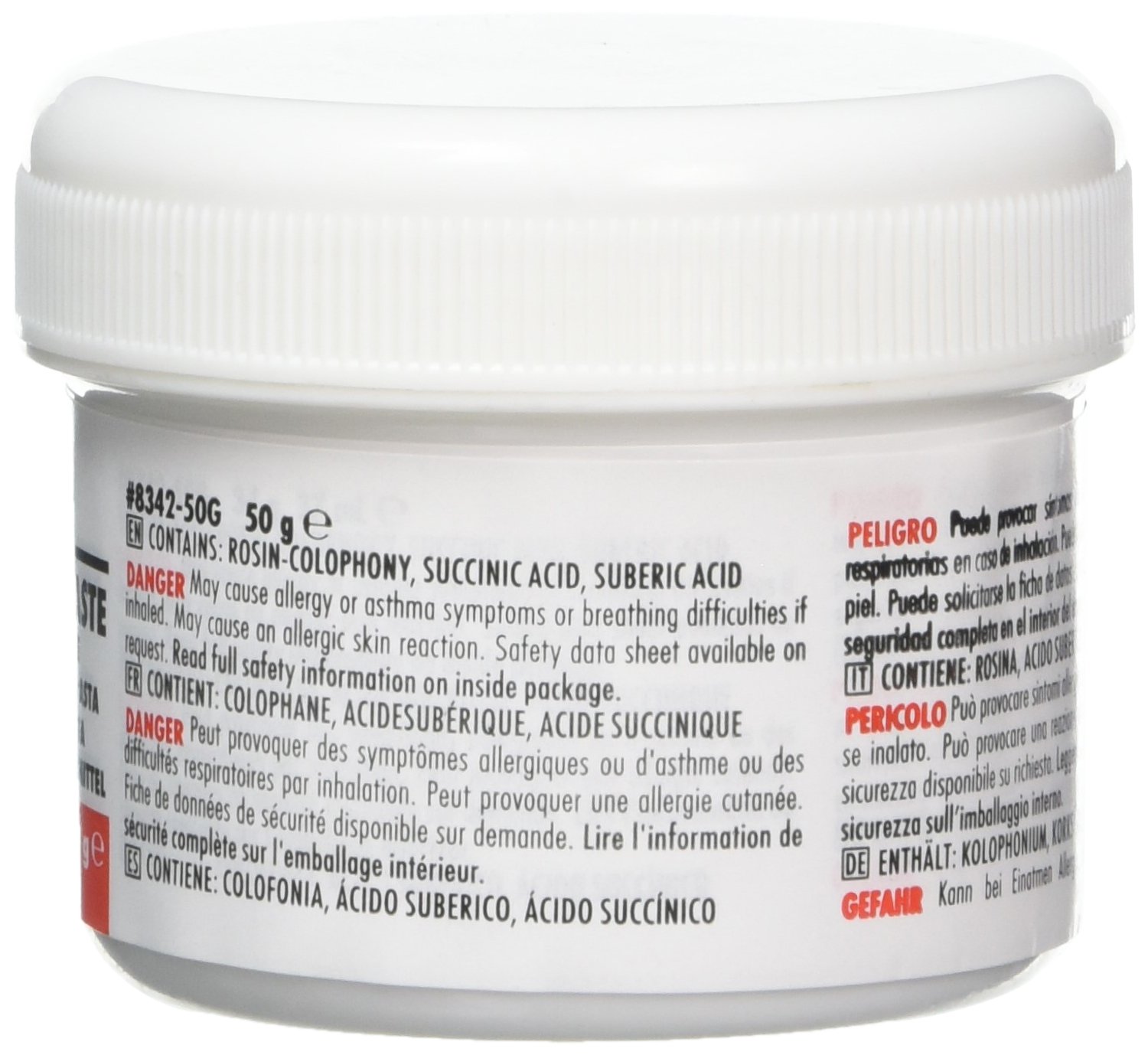 MG Chemicals 8342-50G Rosin Flux Paste, 50 g Jar, 50 g (Pack of 1) - Image 2