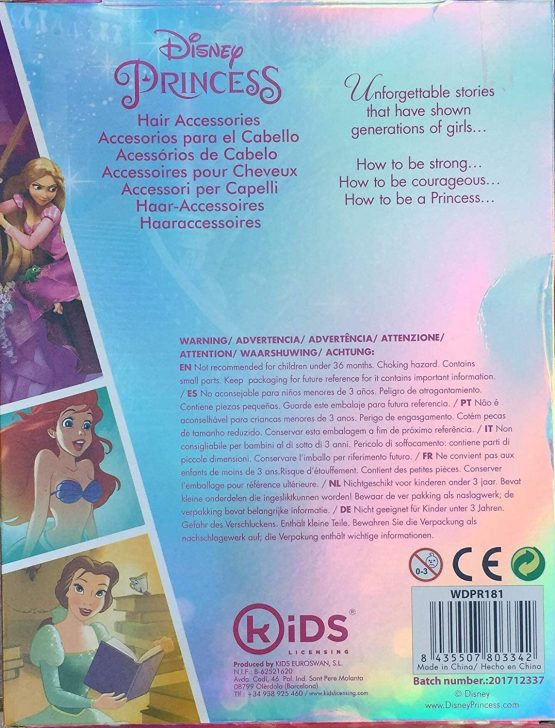 Disney- Hair Accessories, Multicoloured (Kids Euroswan KD-WDPR181) - Image 2