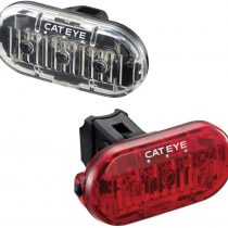 CatEye Black Omni 3 Road Bike Light-Set