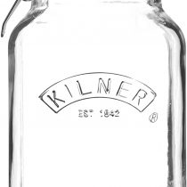 Kilner 25.513 Square Clip Top Jar 2ltr | Preservation Jar, Storage Jar, Jam Jar with Cliptop Lid