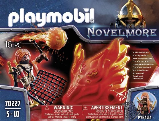 Playmobil 70227 Novelmore Knights Burnham Raiders Spirit of Fire with LED Light Effect, For Children Aged 4-10 - Image 4