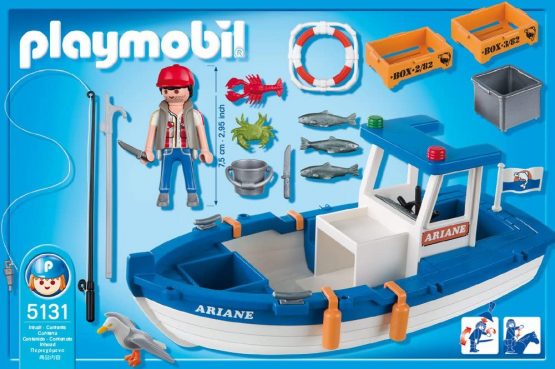 Playmobil 5131 Fishing Boat - Image 3