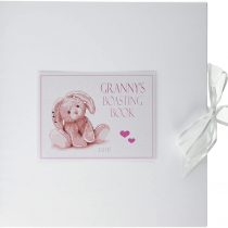 White Cotton Cards Pink ‘Granny's Boasting Book’ Memory Book (NRP1C), of