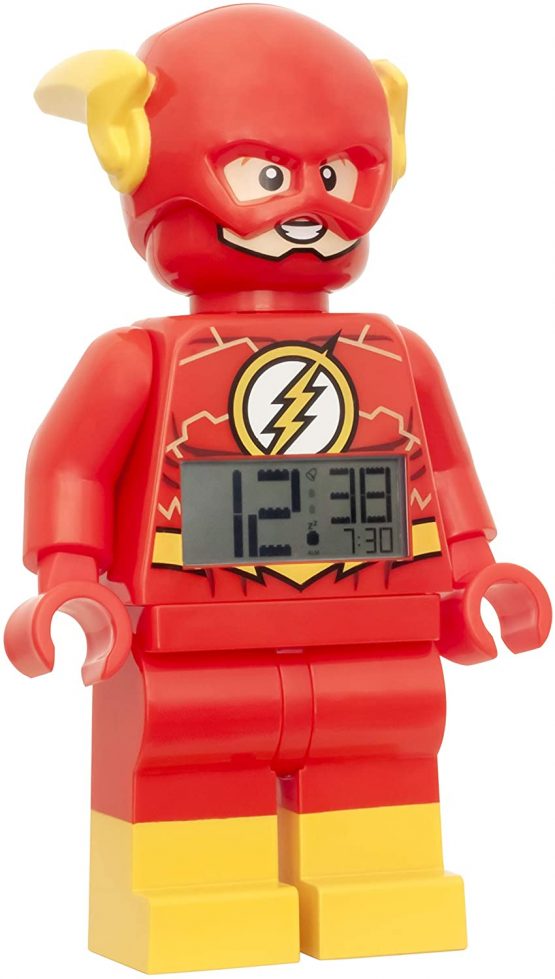 LEGO Alarm Clock, Red, 9 Inches - Image 3
