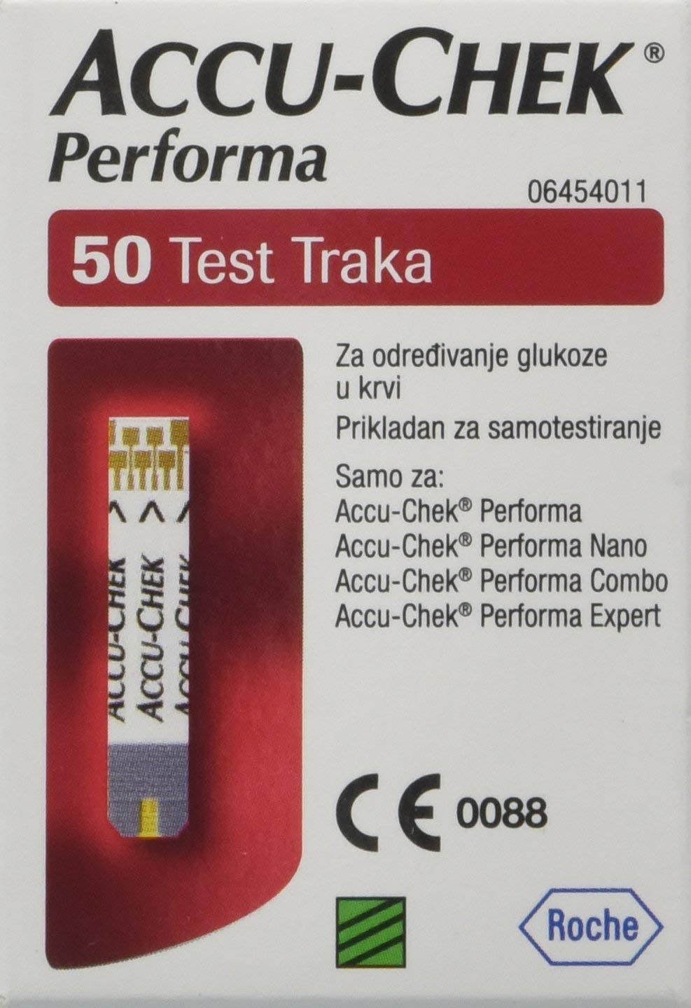 Accu-Check Performa Tablet Strips,50 Count (Pack of 1), White - Image 2