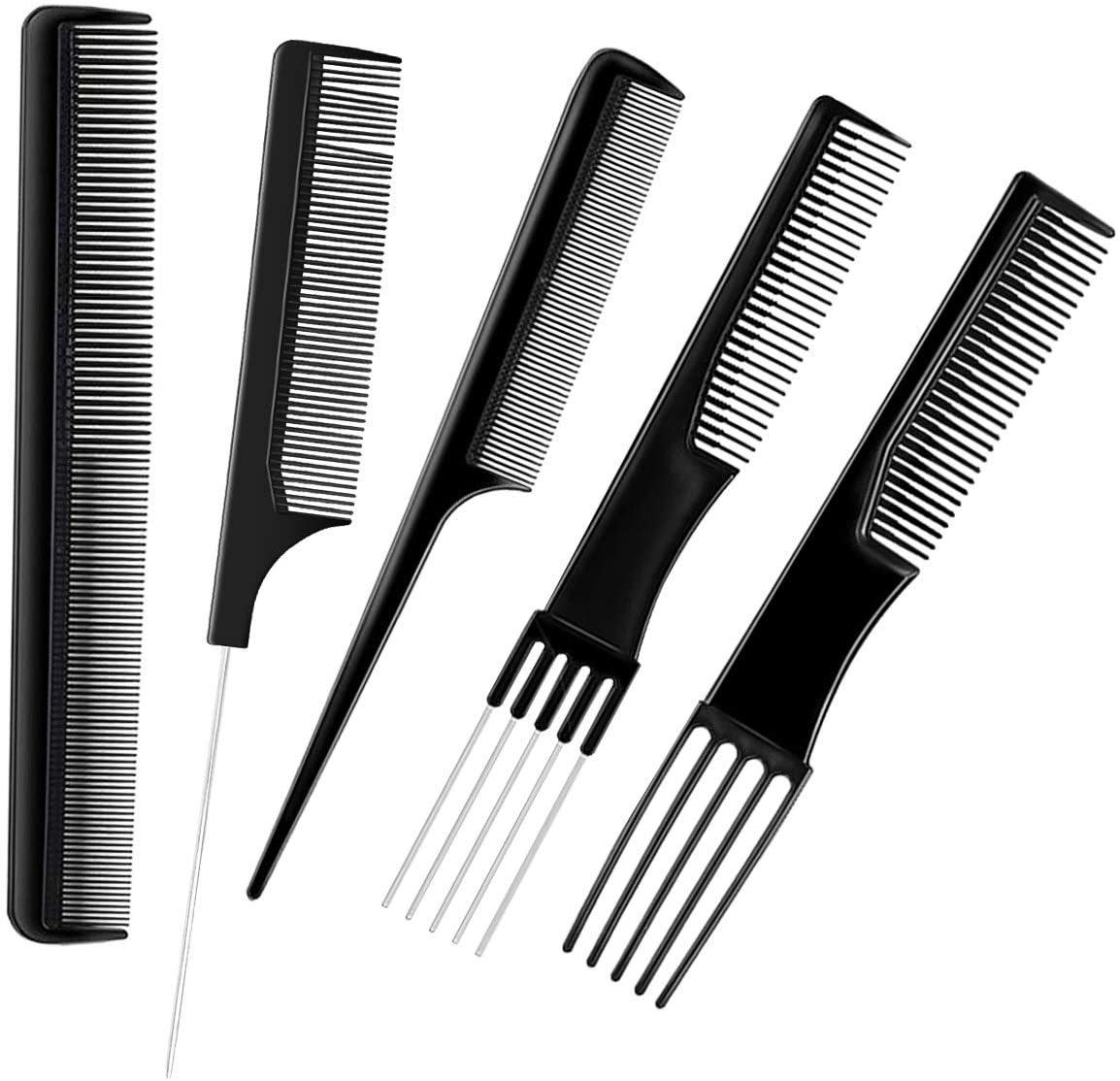 Netspower Hair Styling Combs, 10 Pieces Professional Hairdresser Hair Comb, Handle Comb, Hairdressing Accessories Device Set - Image 4