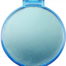 eBuyGB Compact Vanity Handbag Mirrors Folding Cosmetic Mirror Toiletry Bag, Blue, Pack of 10