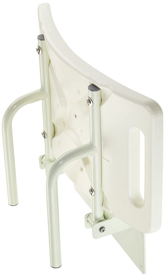 Days 91325265 Wall Mounted Shower Seat, Folding Bathroom Safety Aid, Added Safety, Independence, & Stability, Handicapped, Disabled, Elderly, & Recovering Daily Living Aid (Eligible for VAT relief in the UK) - Image 2