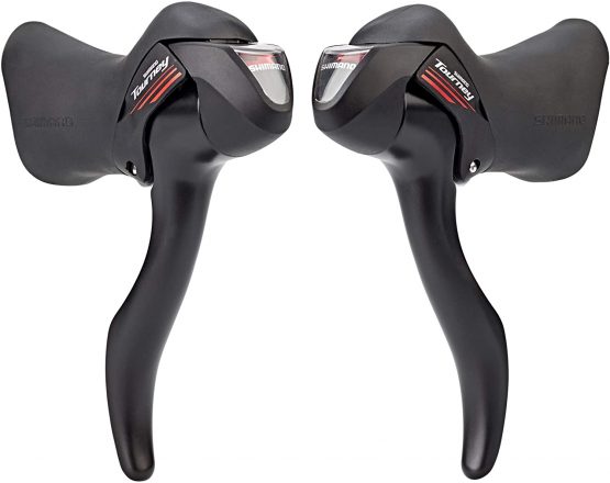 Shimano Tourney Road STi SET for"DOUBLE" 2 x 7 14 Speed PAIR of SHifters
