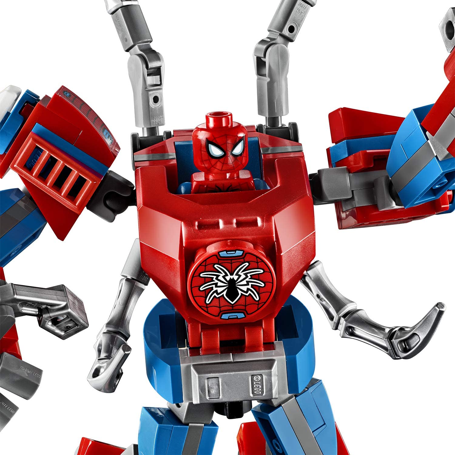 LEGO 76146 Super Heroes Spider-Man Mech, Multi-color - Image 3