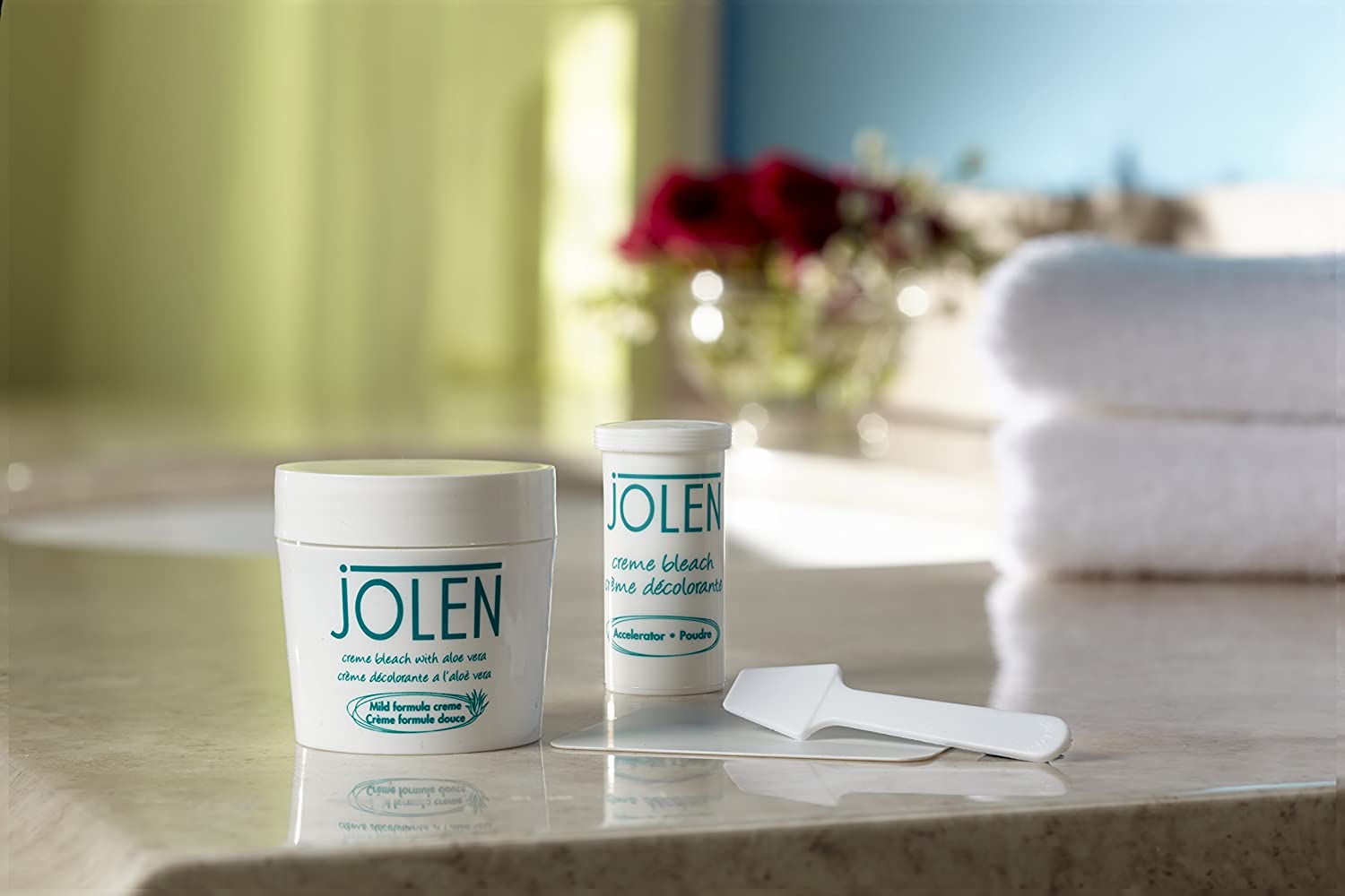 Jolen Crème Bleach Lightens Dark Hair. Original Formula for Face and Body Hair. 125ml, WHITE, 125 ml (Pack of 1) - Image 3
