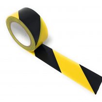 APT, (2-inch Width X 36 Yds Length) Single Roll PVC Marking Tape, Premium Vinyl Safety Marking and Dance Floor Splicing Tape, 6 mil Thick,  (2-inch Yellow & Black)