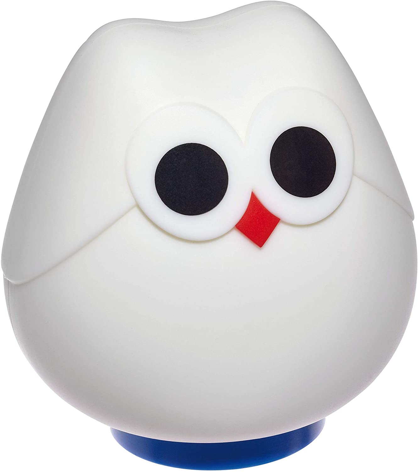 TFA Dostmann SCHUHU 43.2035.02 LED Night Light with USB Cable for Children and Babies Owl Design, White, (L) 80 x (B) 69 x (H) 83 mm