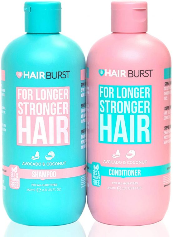Hair Growth Shampoo & Conditioner Set For Women - Best Vegan Shampoo for Anti Hair Loss & Thinning Hair - Healthy Hair Growth Boost - Grow Gorgeous Longer Hair - Hair Thickening Products by Hairburst