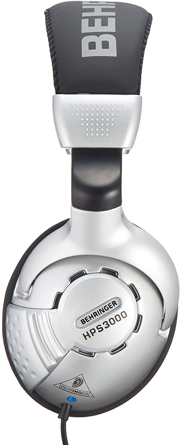 Behringer HPS3000 High-Performance Studio Headphones, Silver, (Pack of 1) - Image 2