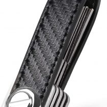 flintronic® Key Organizer | Portable Keychain | Pocket Smart Key Holder with Gift Boxed Stylish, Functional & Practical (Holds 10-12 Multiple Keys)