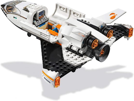 LEGO 60226 City Mars Research Shuttle Spaceship Construction Toys for Kids inspired by NASA with Rover and Drone - Image 2