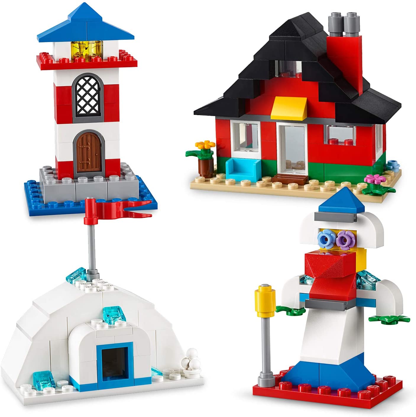 LEGO 11008 Classic Bricks and Houses, Multicolor - Image 2