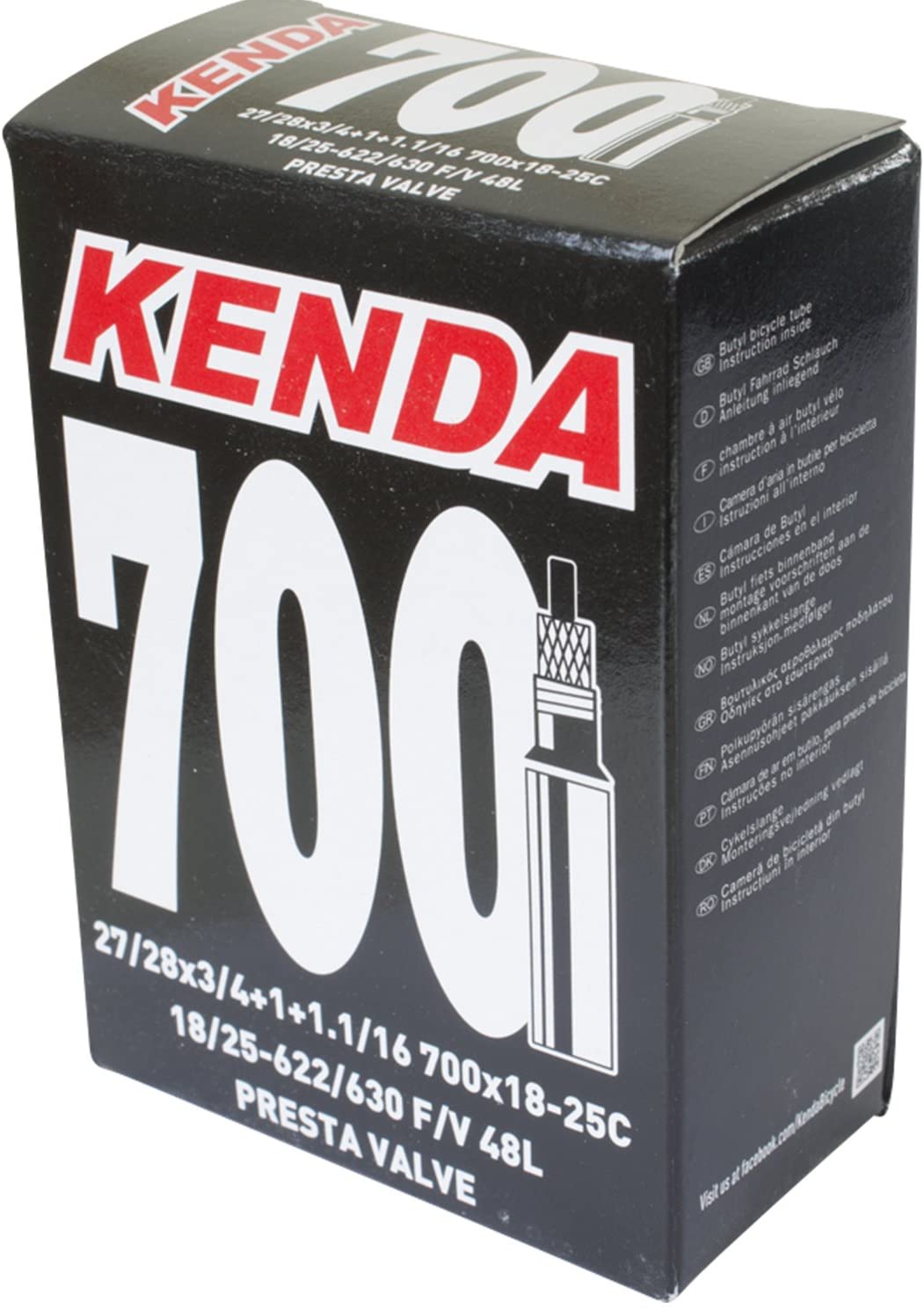 KENDA 26 EK AV 48 mm Tube, AV-48mm, 26x1.75-2.125 - Image 3