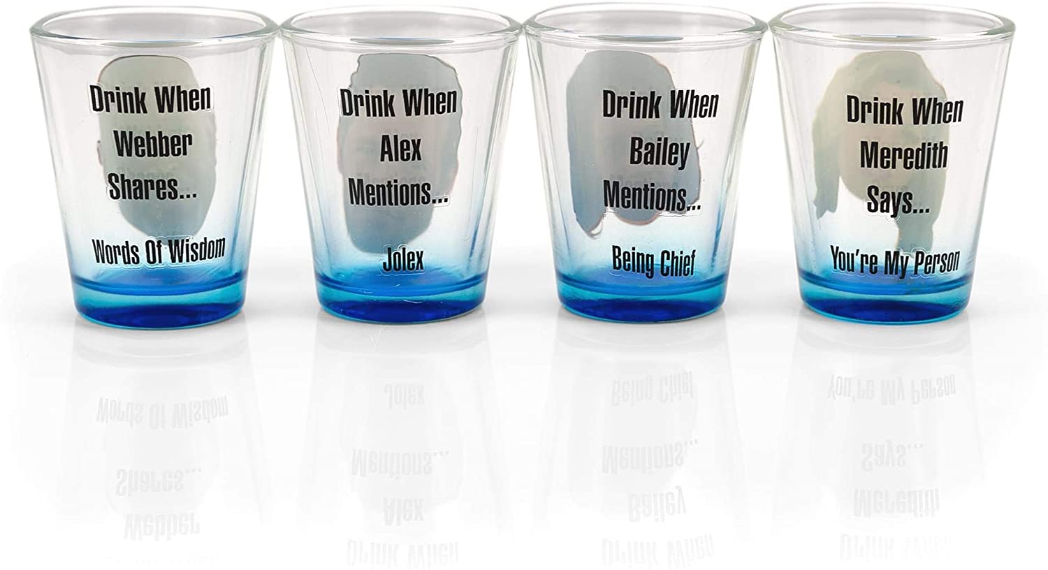 Surreal Entertainment Greys Anatomy Party Drinking Game, Multi-color, 4 Count (Pack of 1) - Image 2