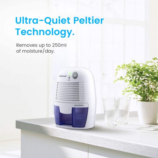 Pro Breeze Dehumidifier 500ml Compact and Portable Mini Air Dehumidifier for Damp, Mould, Moisture in Home, Kitchen, Bedroom, Caravan, Office, Garage, Bathroom, Basement - Image 2