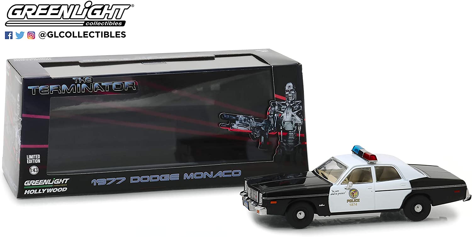 Greenlight Collectible Miniature Car Collection, 86534, White/Black, Multicolor - Image 2