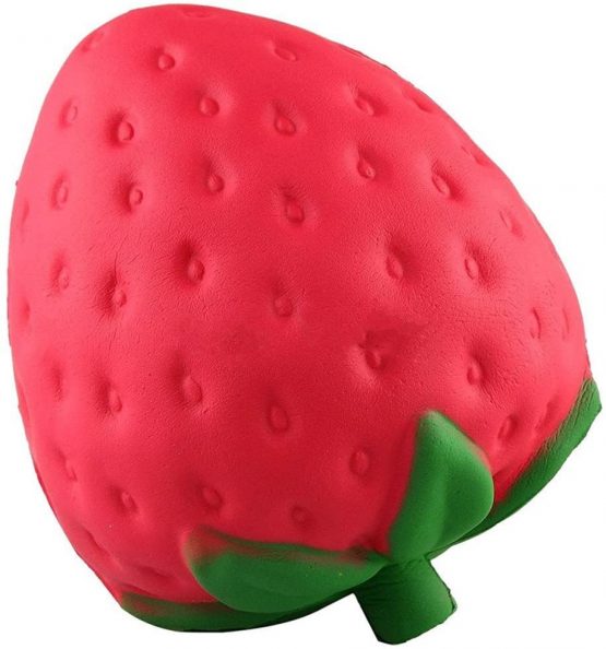 Scoolr Slow Rising Squishy Slice Kawaii Squishy Strawberry Toy Cream Scented Slow Rising Hand Wrist Toy Fidget Toy Think ink Toy Color Random - Image 3