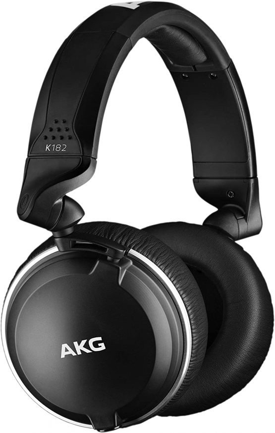 AKG K182 Professional Closed Back Studio Headphones