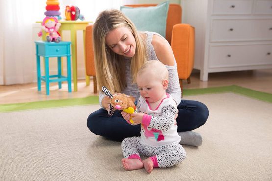 LAMAZE Pippin the Puppy Baby Toy, Clip On Baby Pram Toy & Pushchair Toy, Newborn Sensory Toy for Babies Boys & Girls From 0 - 6 Months - Image 4