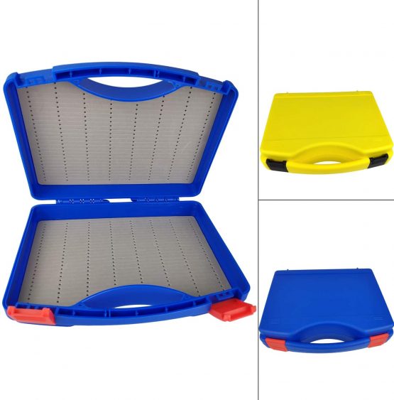 Riverruns Streamer Fly Box Click Lock Large Streamer Fly Box 9.5X7X2.5 inch/242X180X64mm Fly Fishing