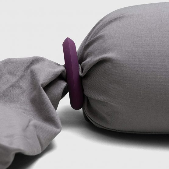 bbhugme® Pregnancy pillow™ Spare Pillow Cover (Stone) - Image 2