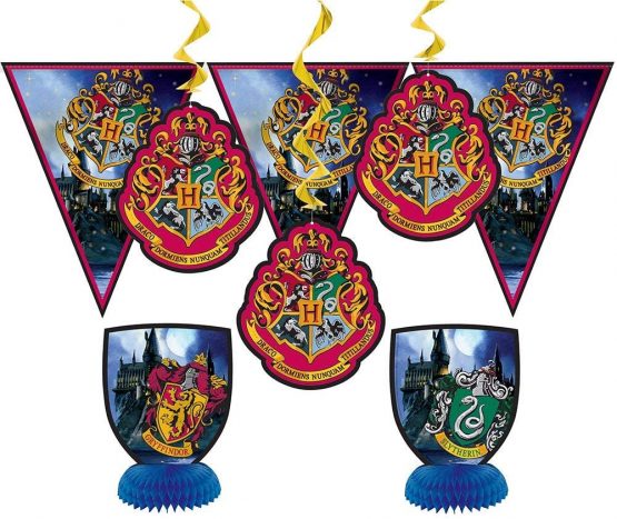 Unique Party 59081 Warner Bros Room Decorating Kit | Assorted | Harry Potter | 7 Pcs - Image 2