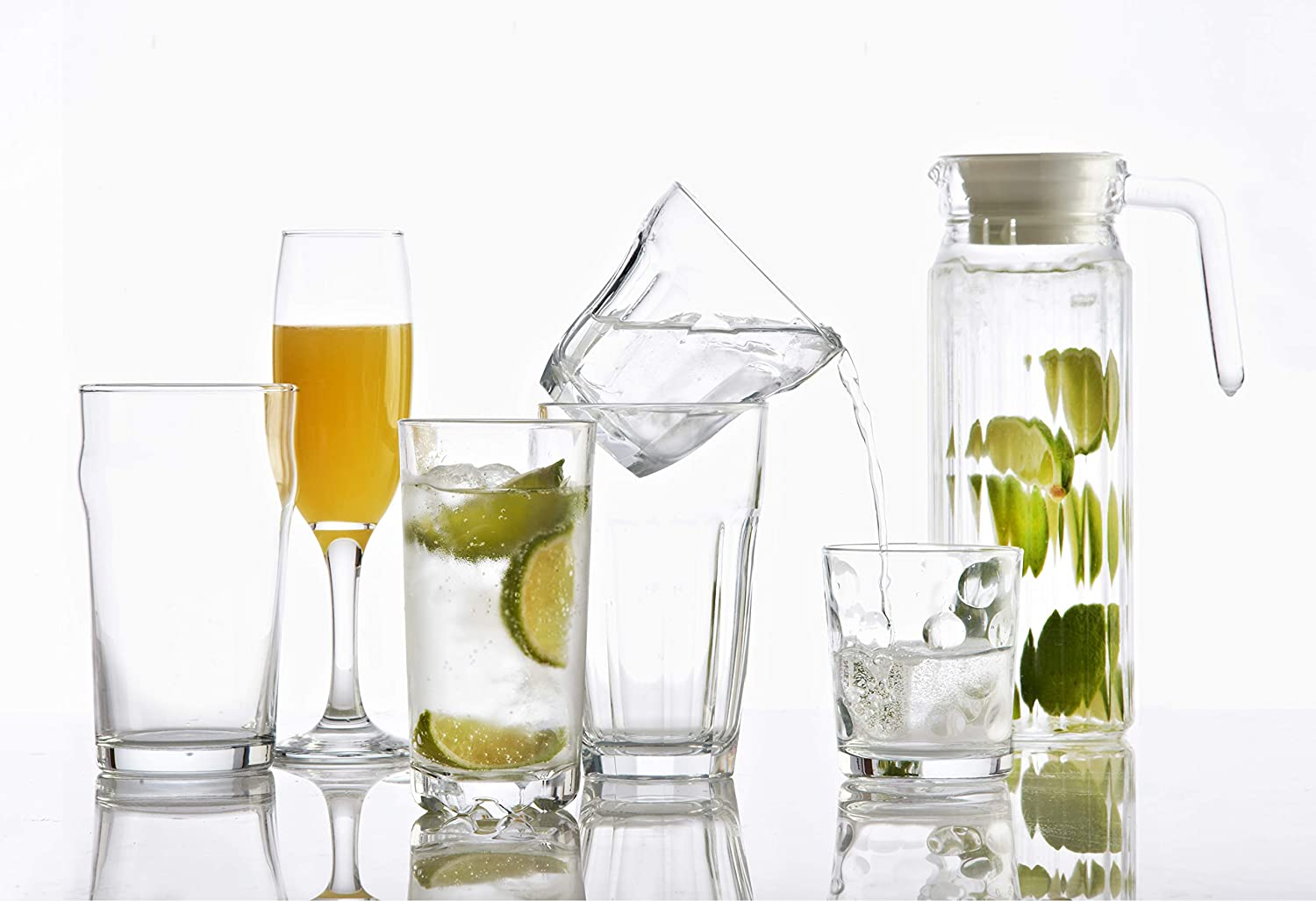 Ravenhead 40.84 Essentials Fridge Jug 1ltr, 12 x 8 x 24 cm, Transparent, 1 Litres - Image 2