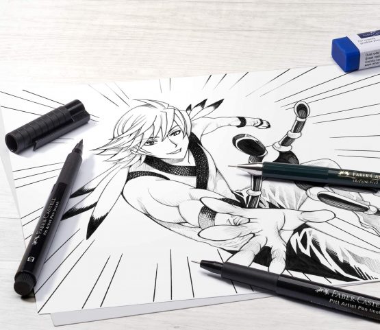 Faber-Castell Manga Starter Set,black,167152 - Image 2
