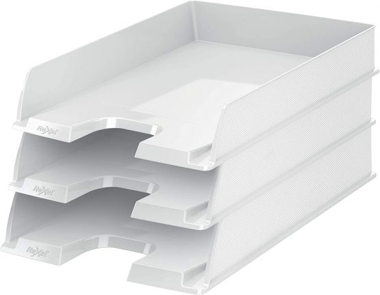 Rexel Choices, 2115602, Letter Tray, A4, White - Image 2