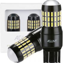 AGLINT T20 LED Bulb 4014 Chipsets 66SMD 1200 Lumens W21W 7443 7440 LED Light Use Auto for Turn Signal Light Brake Tail Backup Reverse Lights White(Without CANBUS)