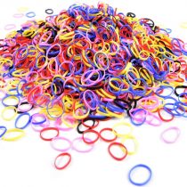 1000 PCS Mini Rubber Bands,MORGLES Small Elastic Hair Bands Hair Rubber Bands for Kids(Multi-colored)